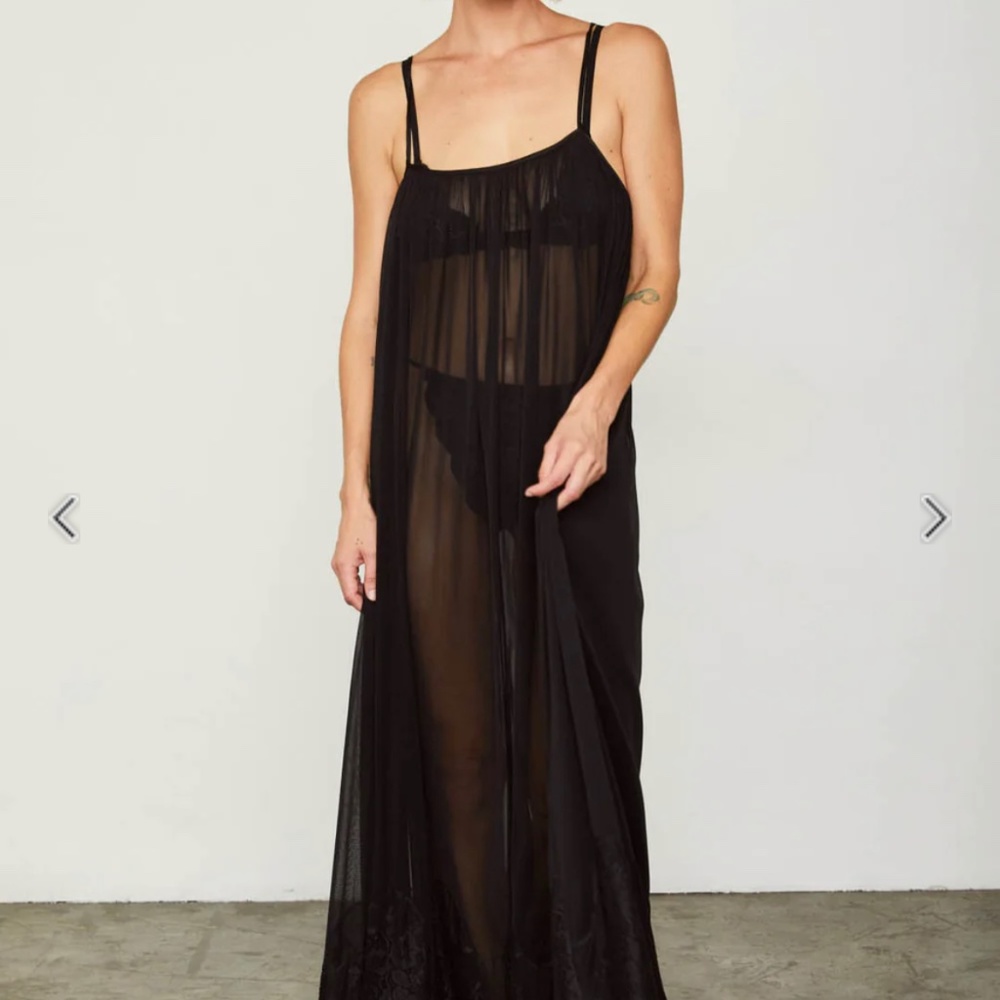 We Are Hah Black Maxi Dress - Picture 2 of 2